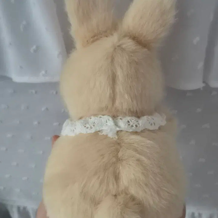 [BUNJANG] Baby Rabbit Doll (Injeolmi Color) / 인절미색 아기 토끼 인형