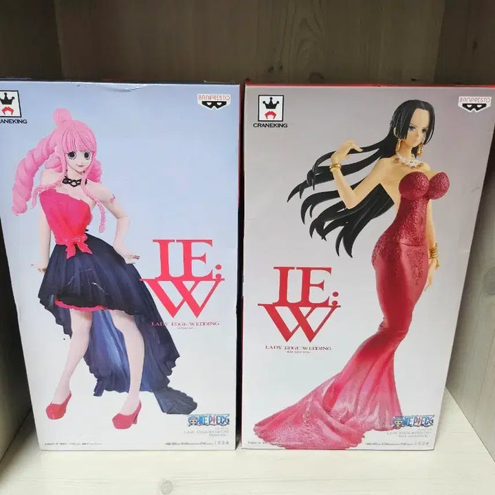 [BUNJANG] One Piece Lady Edge Wedding Figure Set (2 Types, Bundle Set) / 원피스 레이디 엣지 웨딩 피규어 2종 일괄