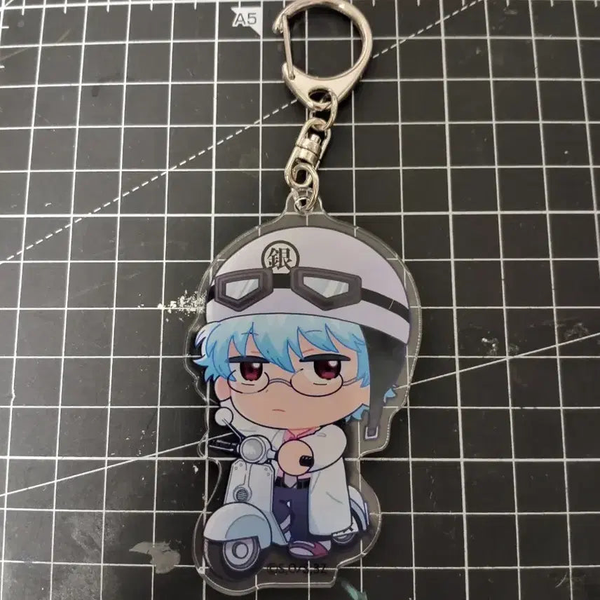 [BUNJANG] Gintama Gintoki Acrylic Keychain / 은혼 긴토키 아크릴 키링