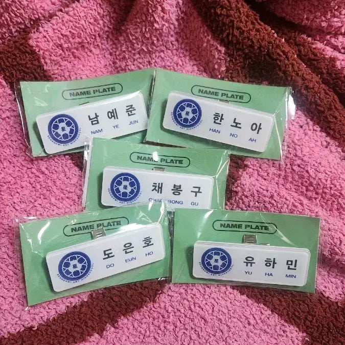 [BUNJANG] PLAVE Yu Yeoreum Name Tag Set Bundle / 플레이브 육여름 명찰 세트 일괄