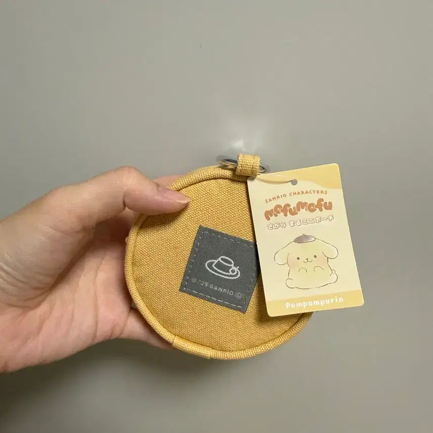 [BUNJANG] Pompompurin Mofumofu Embroidery Coin Pouch / 정리중)) 폼폼푸린 사가라 자수 파우치 동전지갑