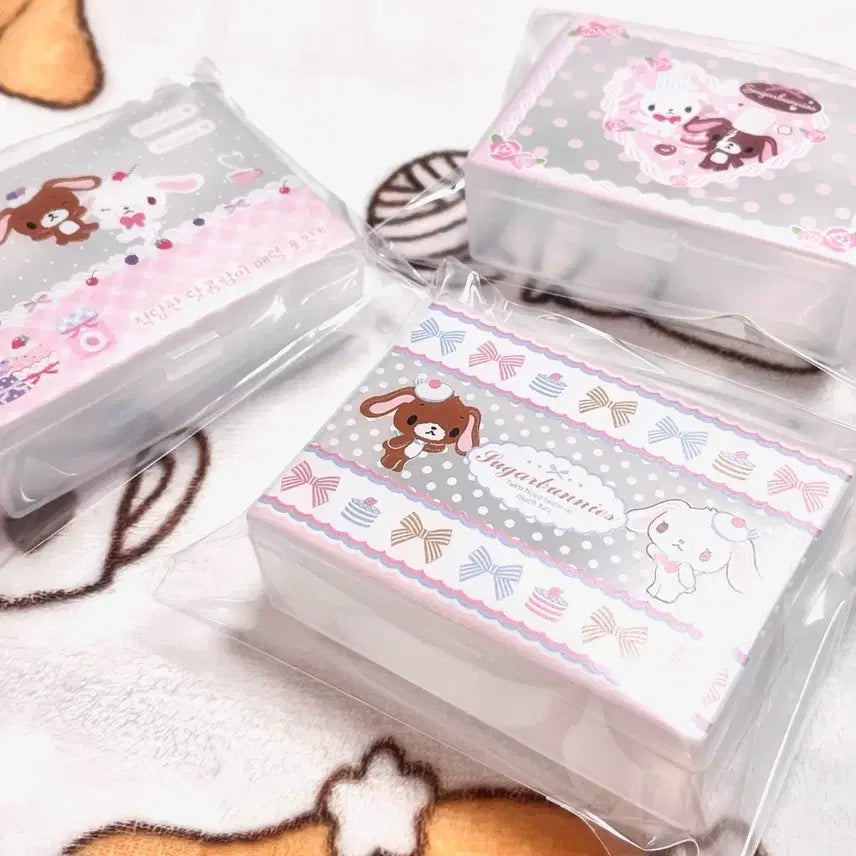 [BUNJANG] Classic Vintage Sugarbunnies Storage Box Case / 고전 빈티지 슈가바니즈 보관함 케이스