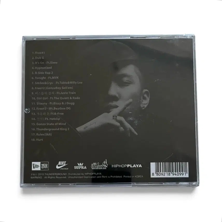 [BUNJANG] Gonzo The Notorious Kid Thunderground Mixtape Vol. 2 CD / Gonzo The Notorious Kid Thunderground Mixtape Vol. 2 CD