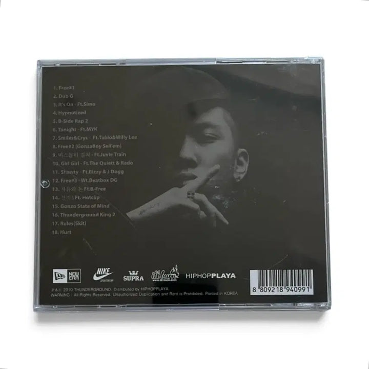 [BUNJANG] Gonzo The Notorious Kid Thunderground Mixtape Vol. 2 CD / Gonzo The Notorious Kid Thunderground Mixtape Vol. 2 CD