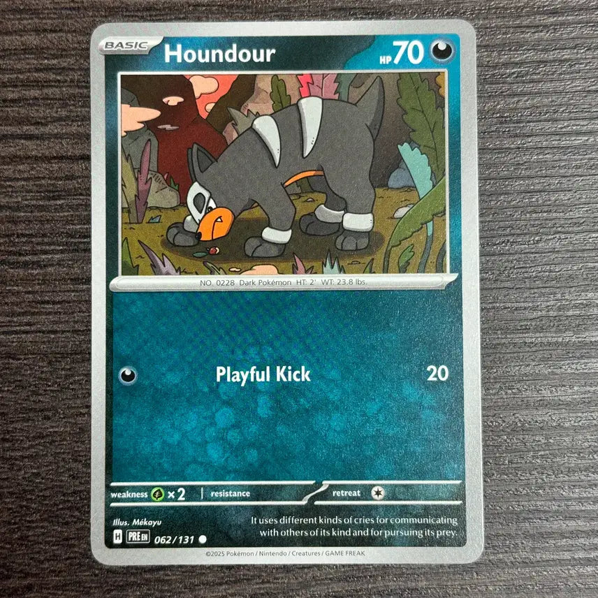 [BUNJANG] Pokemon Card Houndour SV: Prismatic Evolutions (PRE) - North America / 포켓몬카드 북미 델빌 판매 3-E9