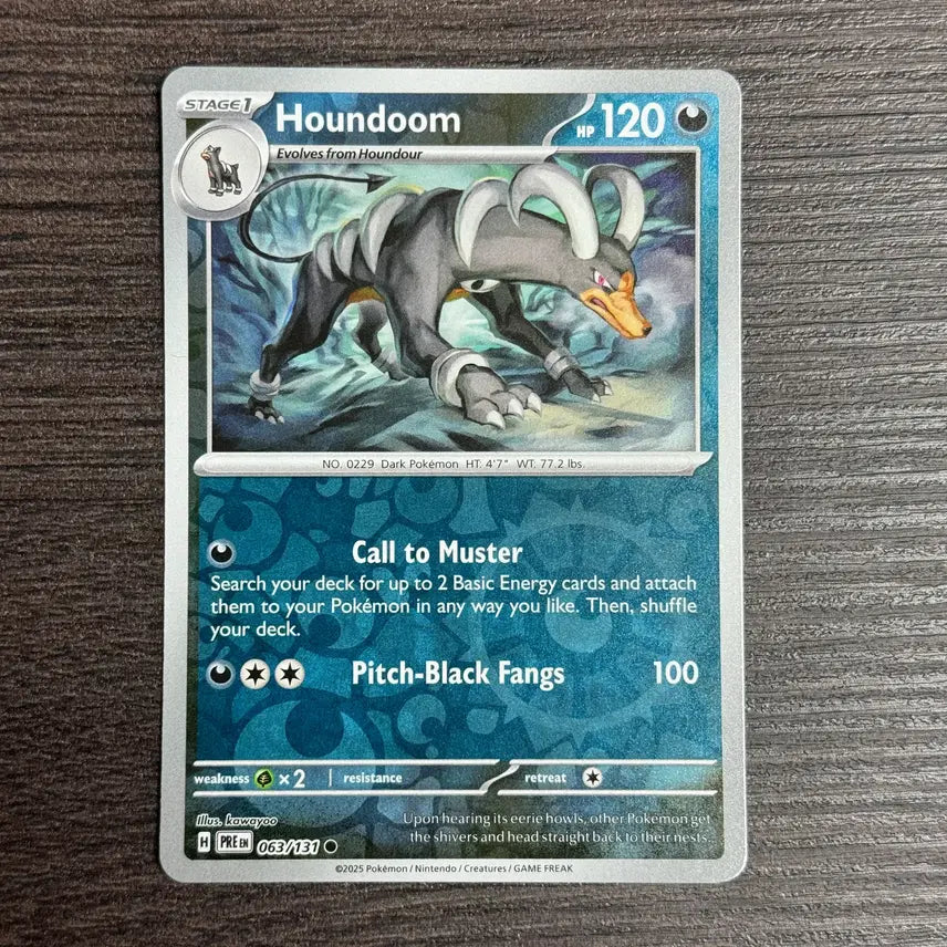 [BUNJANG] Pokemon Card Houndoom SV: Prismatic Evolutions (PRE) - North America / 포켓몬카드 북미 헬가 판매 5-E9