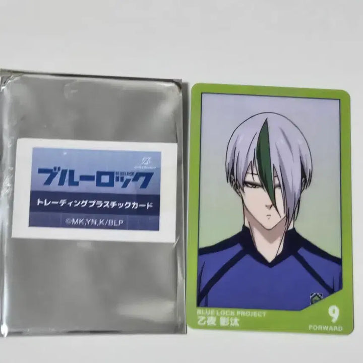 [BUNJANG] Blue Lock Plastic Player Card Eita Otoya / [새상품]블루록 플라스틱 선수 카드 오토야 에이타