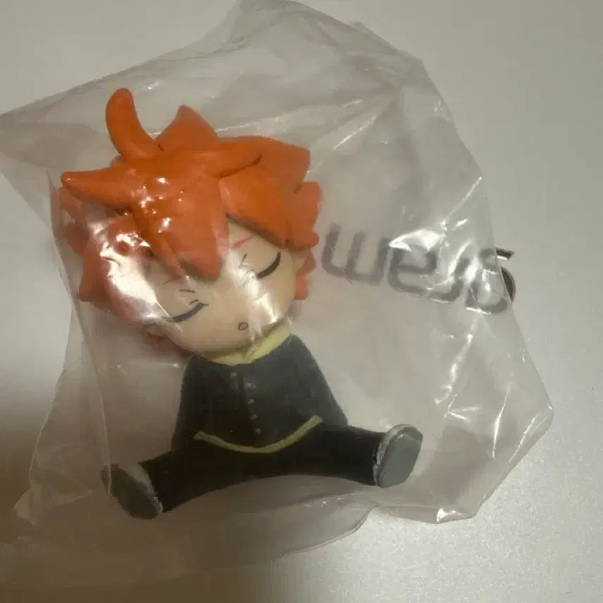 [BUNJANG] Haikyu!! Hinata Shoulder Bump Mini Figure / 히나타 어깨쿵 미니 피규어 미개봉 가챠 하이큐