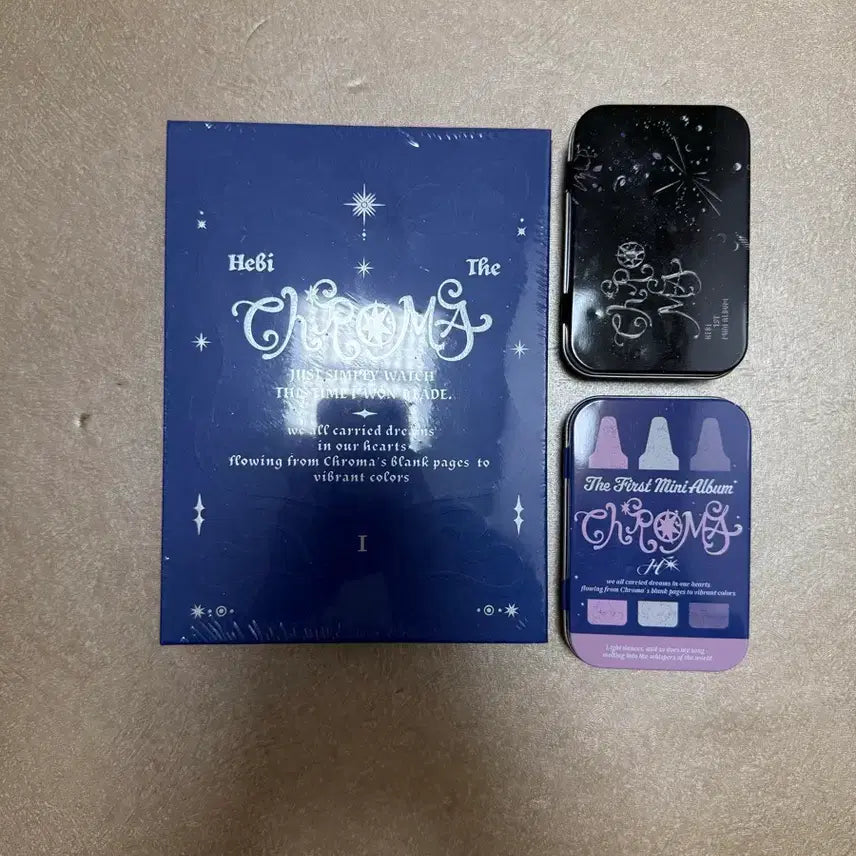 [BUNJANG] Stray Kids The First Mini Album Chroma Photocard &amp; Tincase Set / 헤비 굿즈 판매합니다