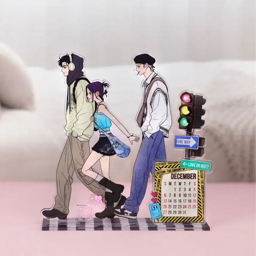 [BUNJANG] Operation Pure Heart Acrylic Calendar Stand / 작전명 순정 아크릴 스탠드 캘린더