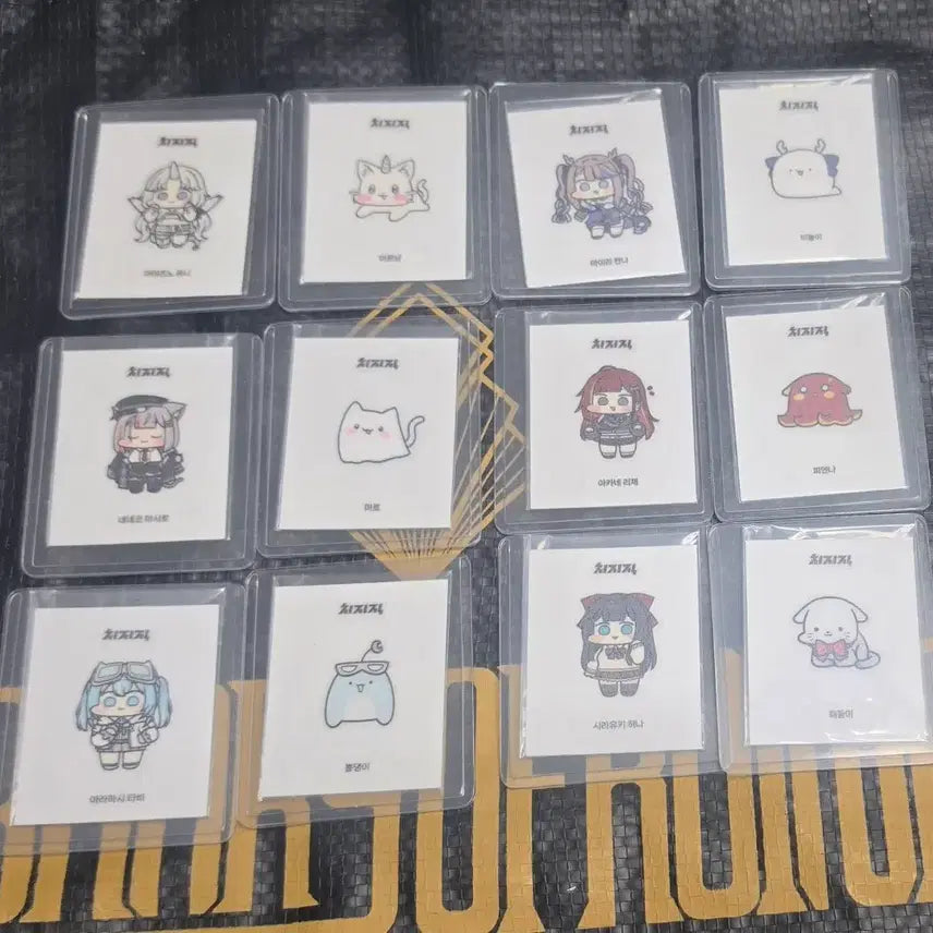 [BUNJANG] Stellive Chzzk Ttibsill Sticker Bundle Set / 스텔라이브 치지직 띠부씰