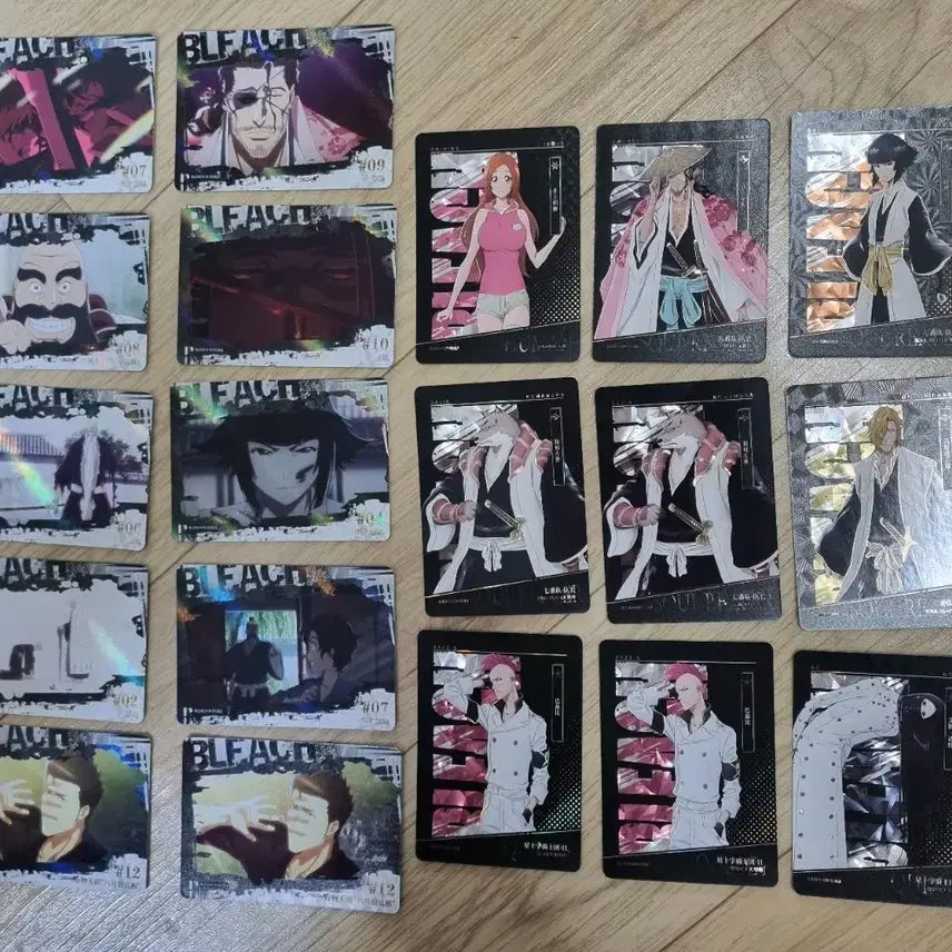 [BUNJANG] Bleach Kayou Thousand-Year Blood War Trading Cards (Set of 19) / 블리치 카유 천년혈전 트레이딩 카드 판매