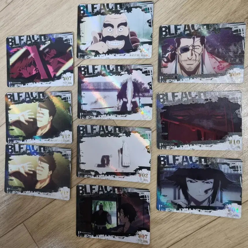 [BUNJANG] Bleach Kayou Thousand-Year Blood War Trading Cards (Set of 19) / 블리치 카유 천년혈전 트레이딩 카드 판매