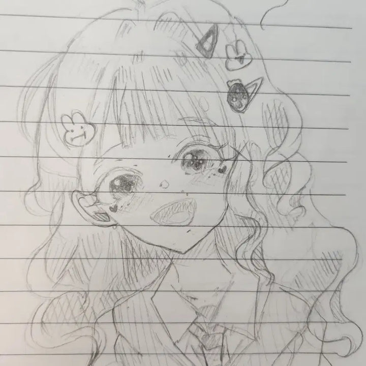 [BUNJANG] Custom Hand-Drawn Character Art Commission / 손그림 커미션