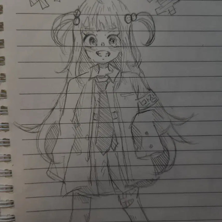 [BUNJANG] Custom Hand-Drawn Character Art Commission / 손그림 커미션