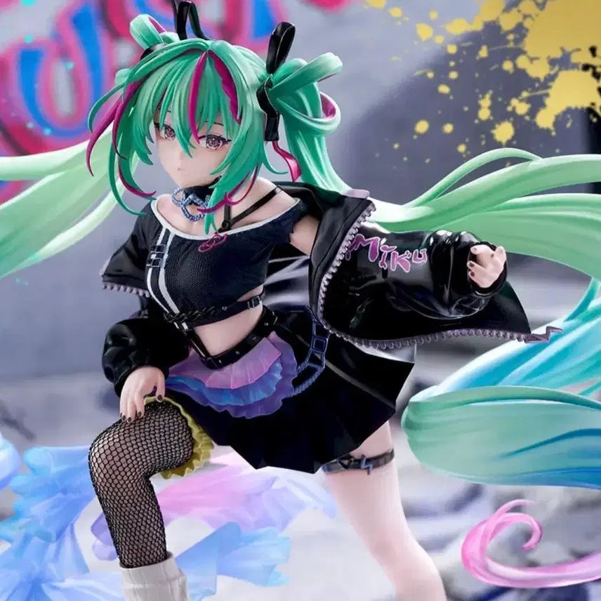 [BUNJANG] Sega Figure-ism Hatsune Miku Punk Ver. Figure (Sealed) / [미개봉]세가 피규어리즘 하츠네 미쿠 펑크 punk 피규어