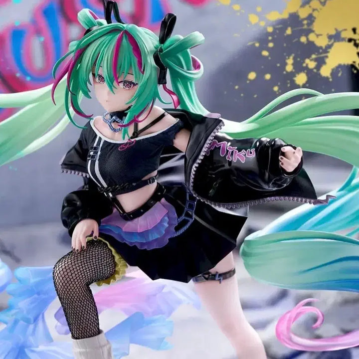 [BUNJANG] Sega Figure-ism Hatsune Miku Punk Ver. Figure (Sealed) / [미개봉]세가 피규어리즘 하츠네 미쿠 펑크 punk 피규어