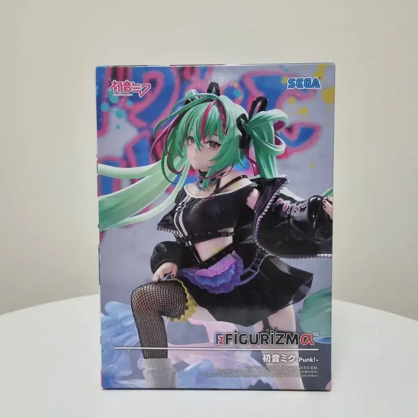 [BUNJANG] Sega Figure-ism Hatsune Miku Punk Ver. Figure (Sealed) / [미개봉]세가 피규어리즘 하츠네 미쿠 펑크 punk 피규어