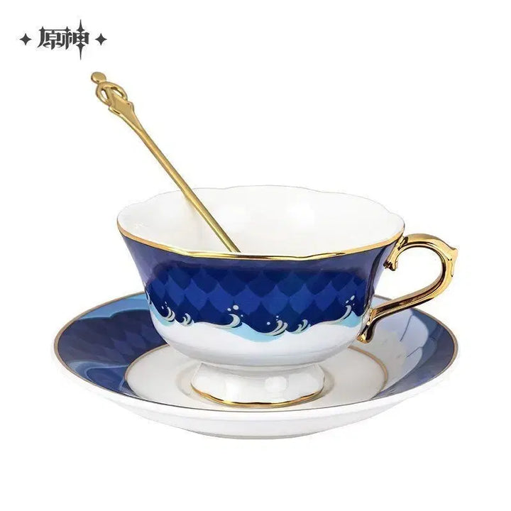 [BUNJANG] Genshin Impact Furina Teacup Set Official Authentic New / 원신 푸리나 찻잔 세트 티세트 공식 정품 새상품