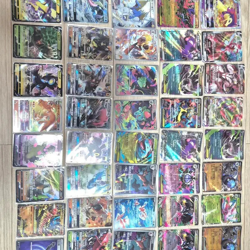 [BUNJANG] Pokemon Cards 51 Cards Bundle Set / 포켓몬카드 더블레어이상 51장 일괄 급처
