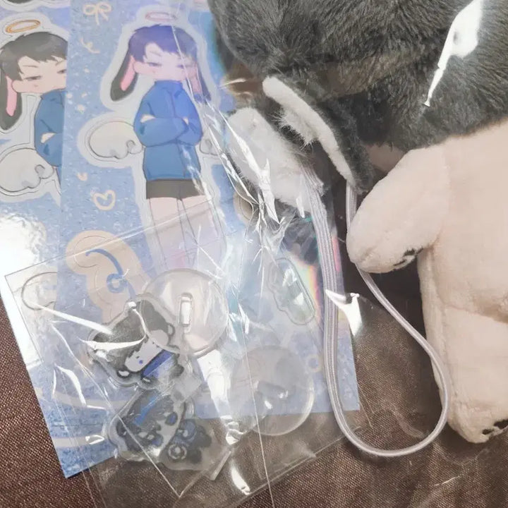 [BUNJANG] Wooomjaegwan Ryu Jaegwan Plush Doll Acrylic Stand Lucky Draw Photocard Sticker Set / 우움재관 움퍄1팀 현무1팀 화보전 럭드 류재관 솜인형 솜깅 아크릴 괴담출근 괴출