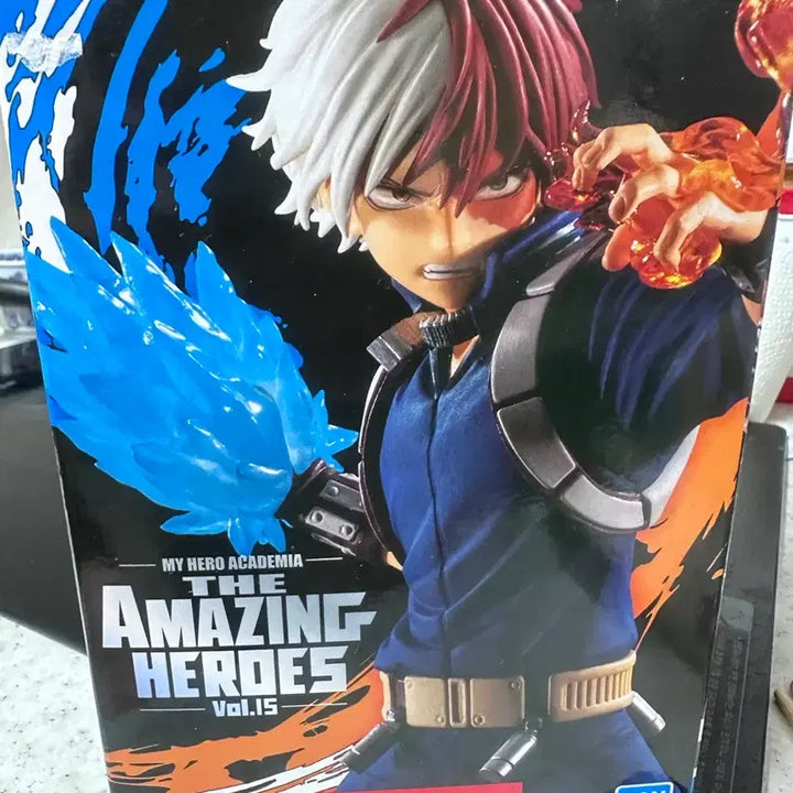 [BUNJANG] Banpresto My Hero Academia Amazing Heroes Shoto Todoroki Figure (Sealed) / 미개봉)토도로키 쇼토 피규어 반프레스토 히로아카 어메이징 히어로즈 나히아