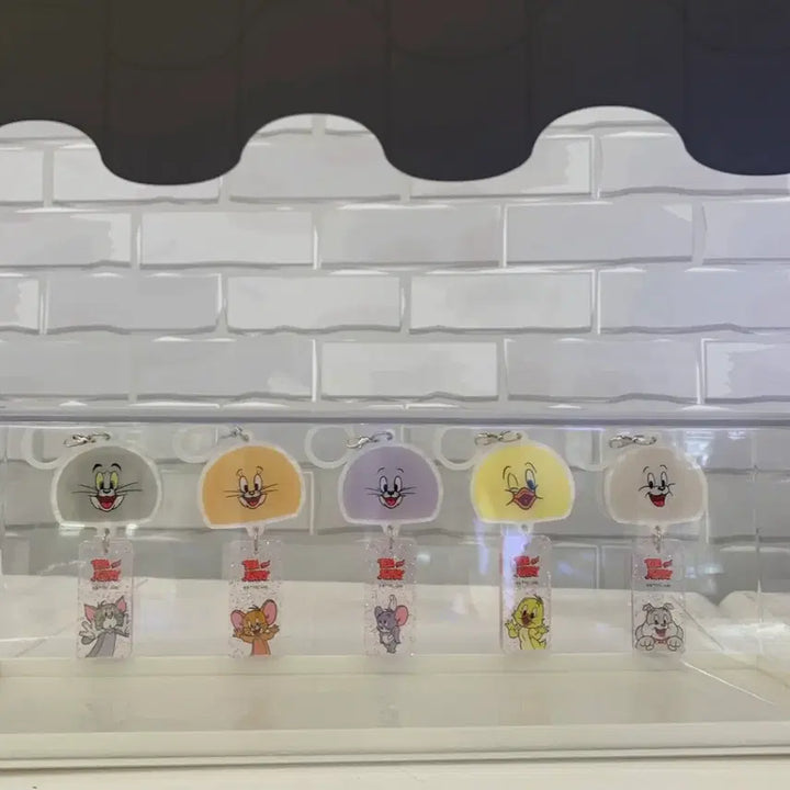 [BUNJANG] Tom and Jerry Landscape Keyring Mesirushi Limited Edition / 톰과 제리 풍경 키링 메지루시 한정 판매