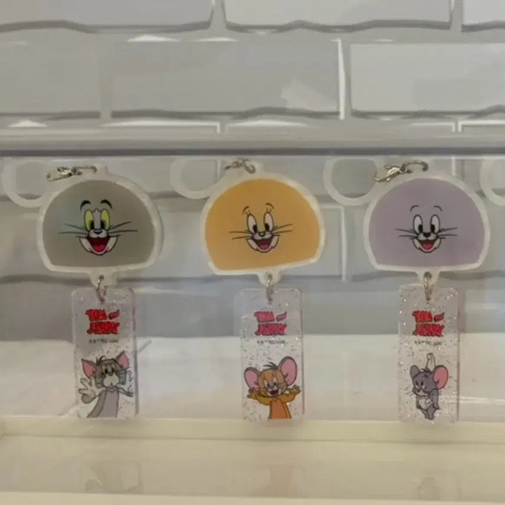 [BUNJANG] Tom and Jerry Landscape Keyring Mesirushi Limited Edition / 톰과 제리 풍경 키링 메지루시 한정 판매