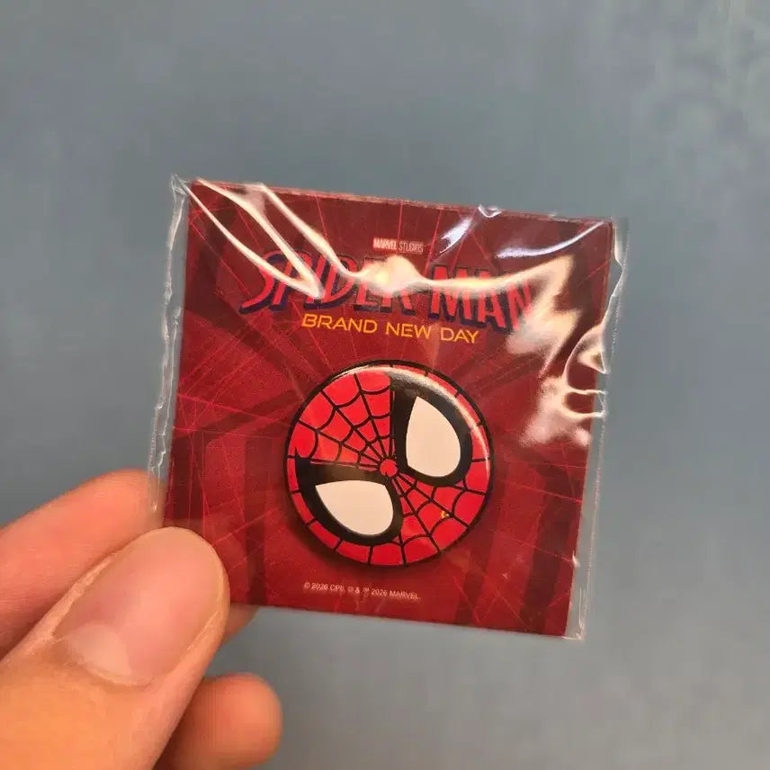 [BUNJANG] Spider-Man Error Pin Badge / 스파이더맨 오류 핀 뱃지