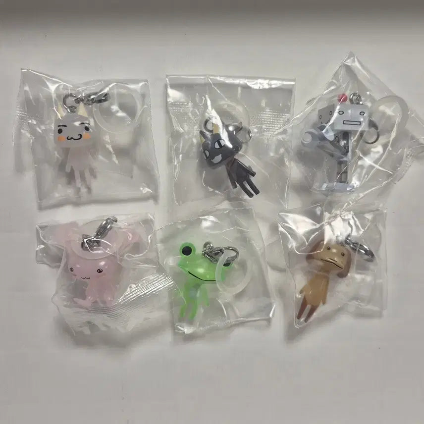 [BUNJANG] Dokodemo Issyo "Mejirushi" Gacha Toru Keychain Full Set (Sealed Bundle) / 도코데모잇쇼 메지루시 가챠 일괄 미개봉 토로 키링 풀세트