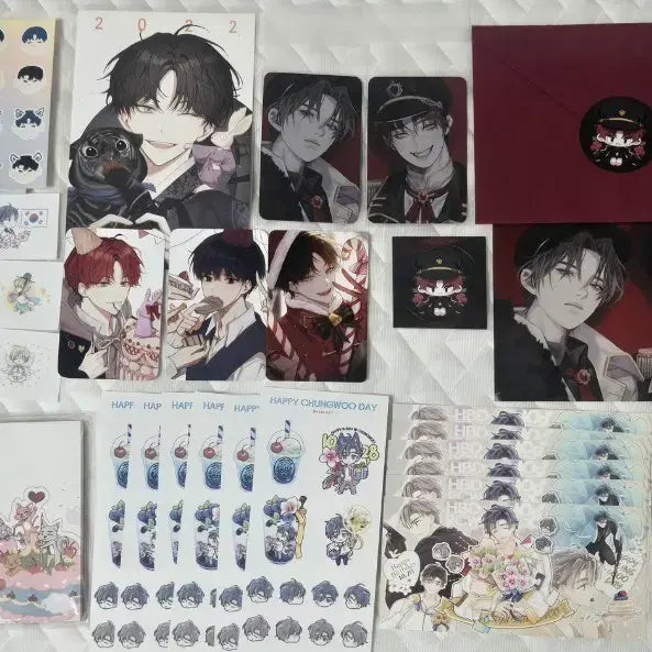 [BUNJANG] Debut or Die Goods Bundle Set (Keyring, Postcard, Photocard, Sticker, Memo Pad) / 데못죽 키링, 엽서, 포카, 스티커, 메모지 등 굿즈 일괄