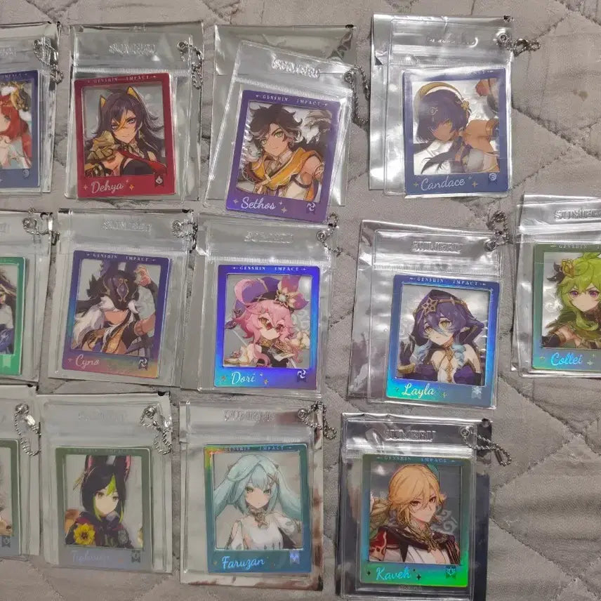 [BUNJANG] Sumeru Characters 13-Piece Polaroid Bundle Set / 수메르 폴라로이드 13개 일괄 판매