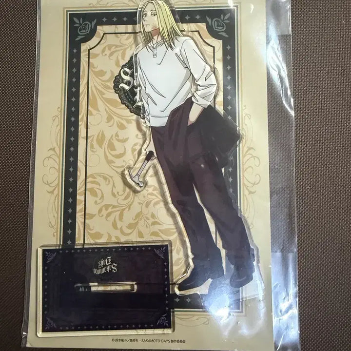 [BUNJANG] Sakato Days Sakadey Shishiba Cafecro Acrylic Stand (Sealed) / 사카모토데이즈 사카데이 시시바 아모카페 아크릴 미개봉
