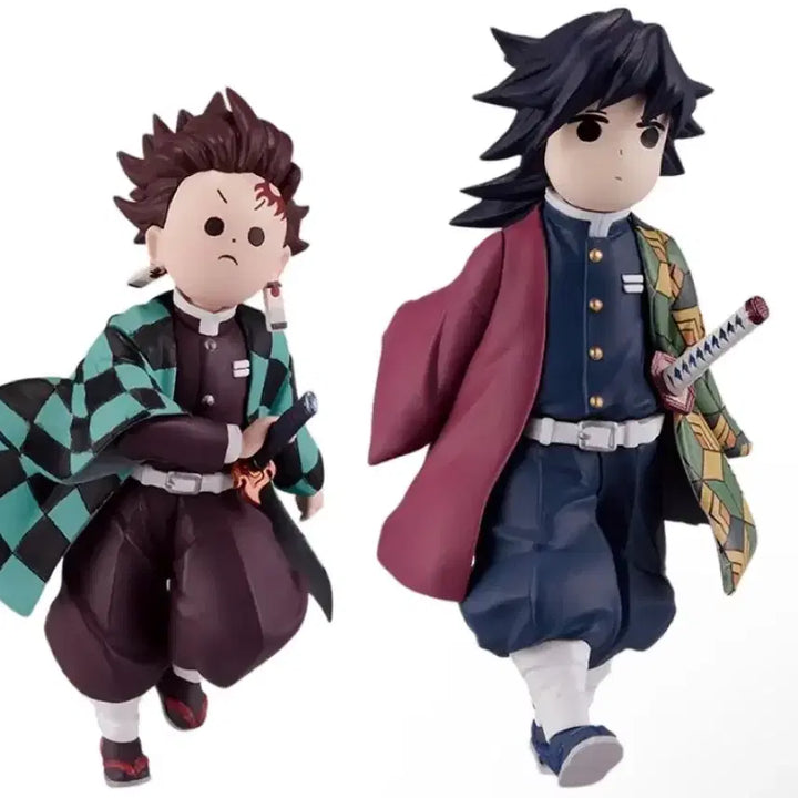 [BUNJANG] Demon Slayer Tanjiro &amp; Giyu D Prize Figure (Sealed) / 미개봉 귀멸의 칼날 탄지로 기유 D상 현물
