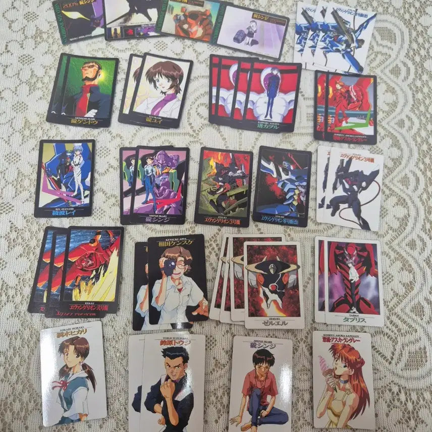 [BUNJANG] Evangelion Classic Trading Cards Bundle Set (40 Cards) / 에반게리온 고전카드 40장 일괄