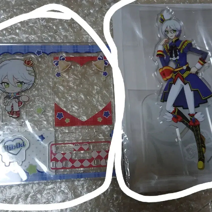 [BUNJANG] Pripara Hibiki Paruru Fuwari Acrylic Stand &amp; Keyring Tricolore / 프리파라 히비키 파루루 후와리 아크릴 스탠드 키링 트리콜로르