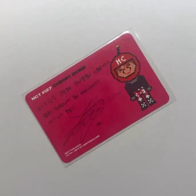 [BUNJANG] NCT 127 Haechan Cherry Bomb Photocard / NCT127 해찬 체리밤 포카 양도