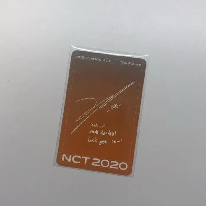 [BUNJANG] NCT 127 Haechan Resonance Photocard / NCT127 해찬 레조넌스 포카 양도