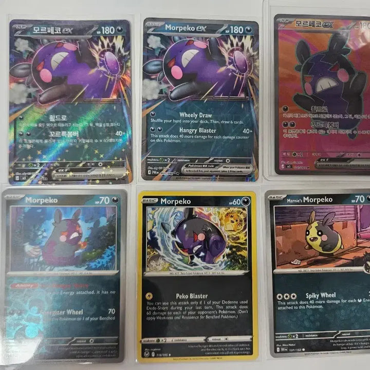 [BUNJANG] Pokemon Morpeko Card Bundle Set / 포켓몬카드 모르페코 모음 일괄