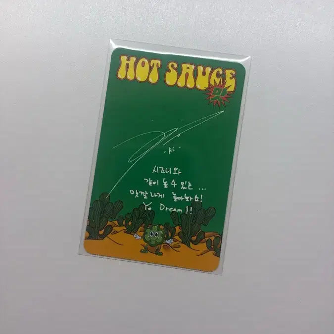 [BUNJANG] NCT DREAM Haechan Hot Sauce Photocard / NCTDREAM 해찬 핫소스 포카 양도