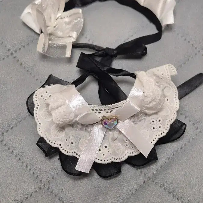 [BUNJANG] 10cm Doll Maid Outfit / 무속성 10cm 솜인형 메이드복 인형옷 처분 판매