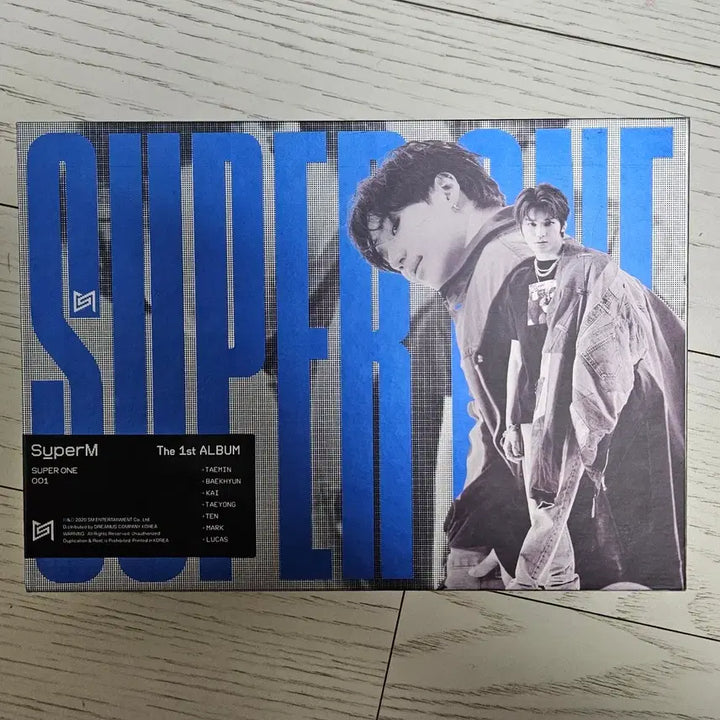 [BUNJANG] SuperM Super One Album Taemin, Taeyong Unit / SuperM 슈퍼원 태민, 태용 유닛