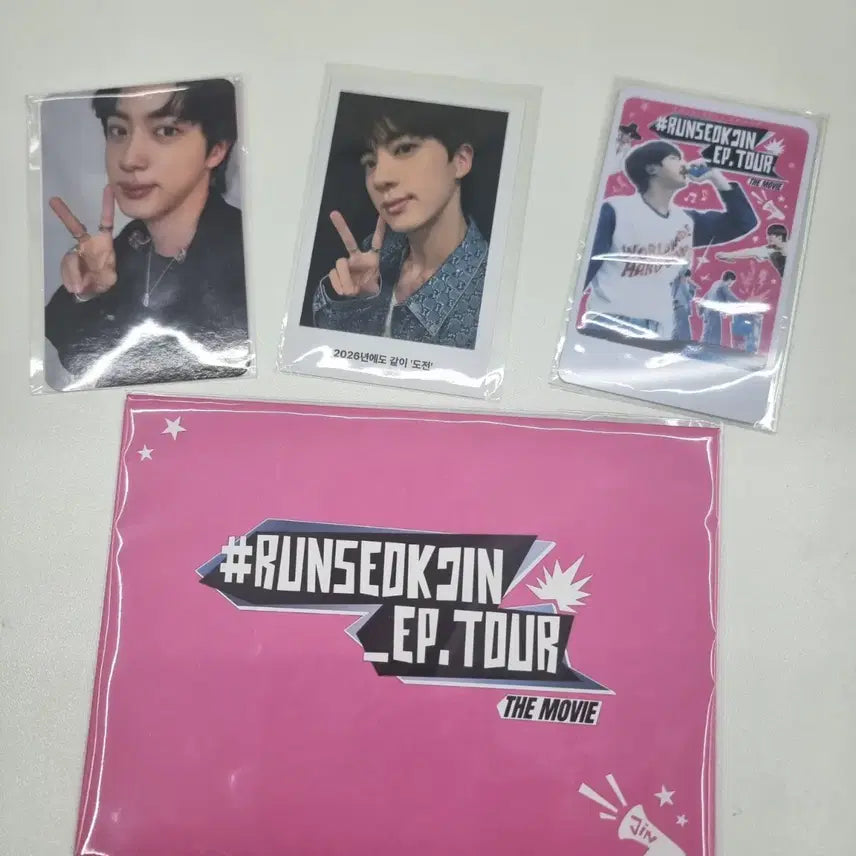 [BUNJANG] BTS Jin Runseokjin Movie Photocard Bundle / bts진 런석진 무비 특전 runseokjin movie gift