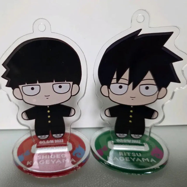 [BUNJANG] Mob Psycho 100 Shigeo &amp; Ritsu Acrylic Standee / 모브사이코 아크릴 시게오 리츠
