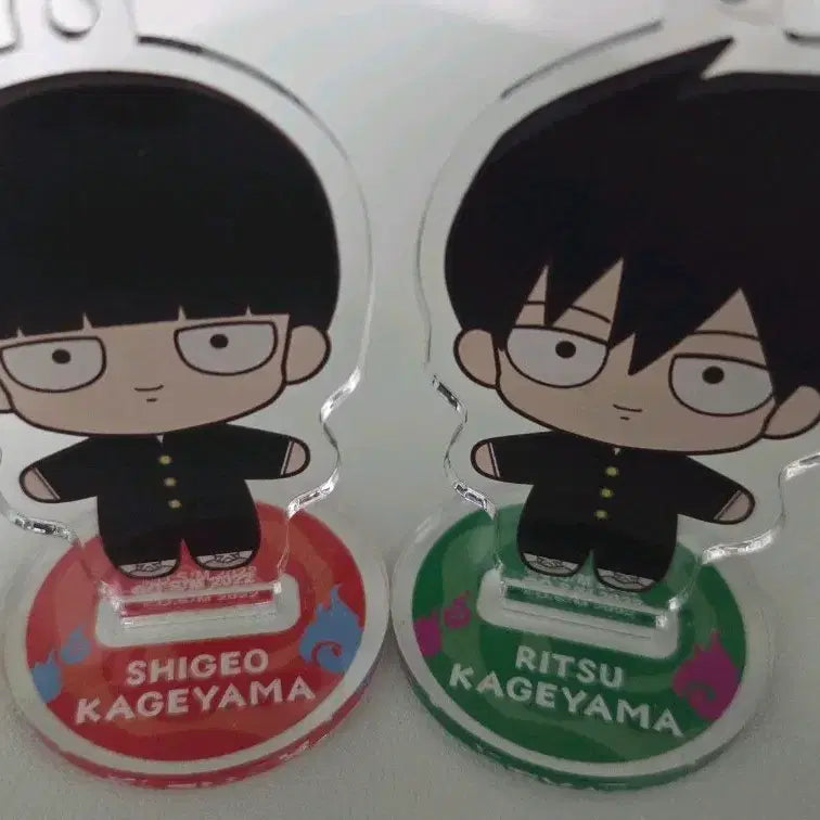 [BUNJANG] Mob Psycho 100 Shigeo &amp; Ritsu Acrylic Standee / 모브사이코 아크릴 시게오 리츠