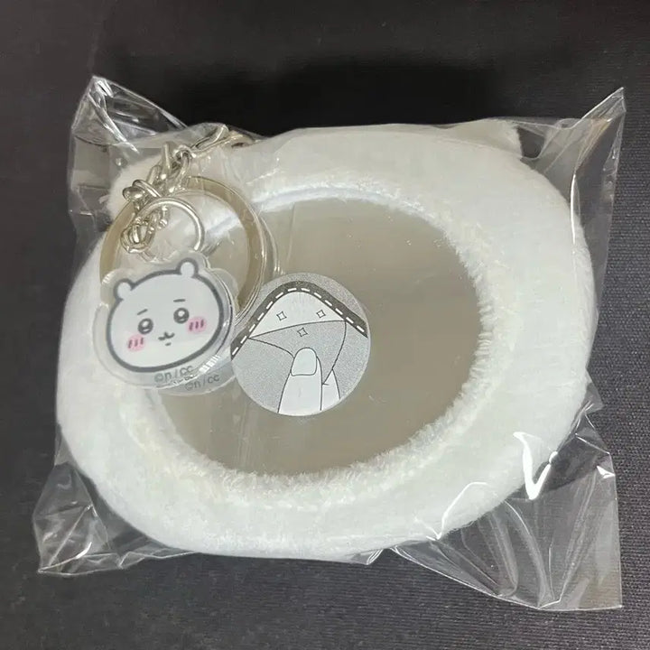 [BUNJANG] Chiikawa Face Mirror Keychain / 치이카와 페이스 거울 키링