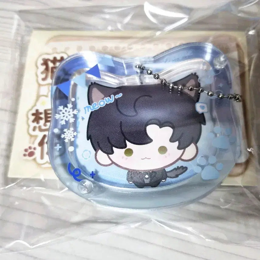 [BUNJANG] Love and Deep Space Leo Cat Butler Badge Set / 러브앤딥스페이스 럽딥 냥집사 이서언 뱃지 굿즈 공식 비공식
