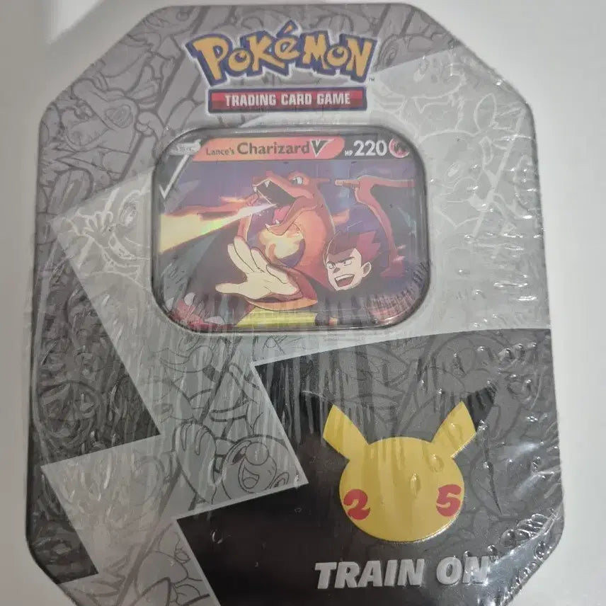 [BUNJANG] Pokemon 25th Anniversary Charizard Tin Box (North America Edition) / 북미판 25주년 리자몽 틴박스, 틴케이스(25th Celebrations) 포켓몬
