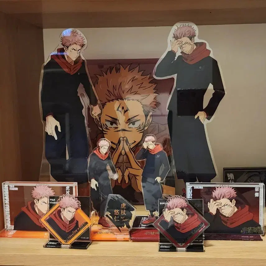 [BUNJANG] Jujutsu Kaisen Yuji Shibuya Ver. Acrylic Set / 주술회전 이타도리 시부야.ver 아크릴 세트