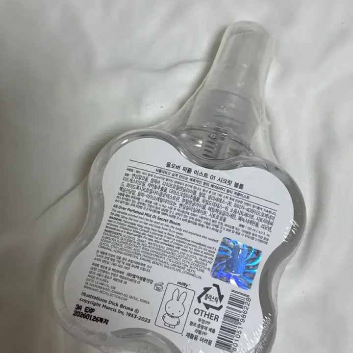 [BUNJANG] The Face Shop x Miffy All Over Perfume Mist 120ml Sealed New / 더페이스샵 미피 올오버 퍼퓸 미스트 120ml 미개봉 새상품